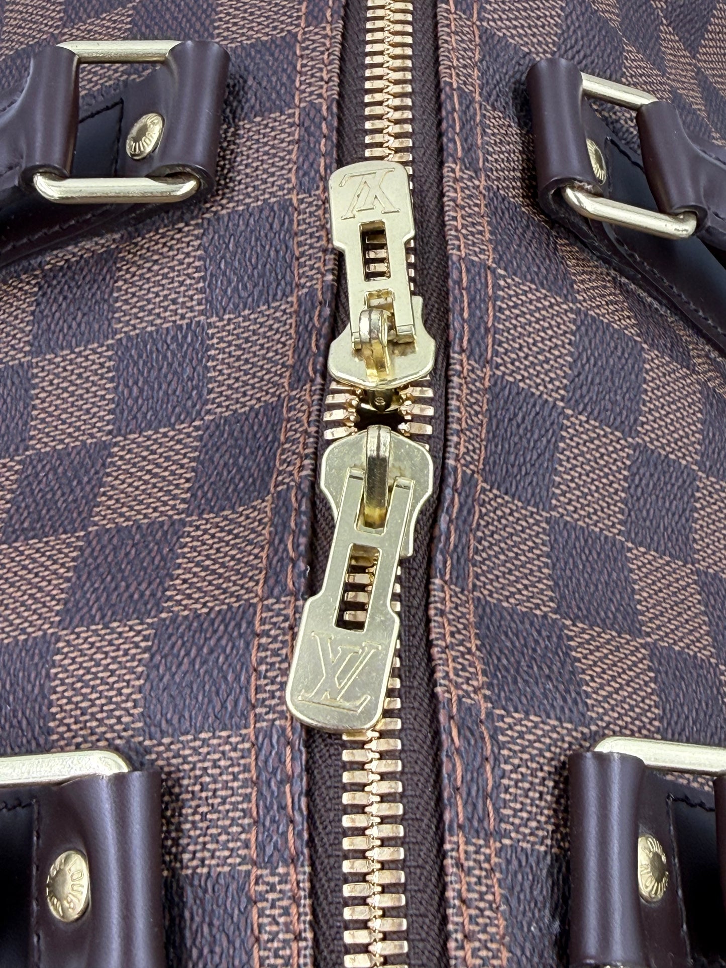 LOUIS VUITTON Keepall 45 Bandouliere Damier Ebene