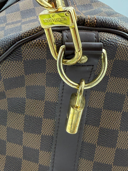 LOUIS VUITTON Keepall 45 Bandouliere Damier Ebene