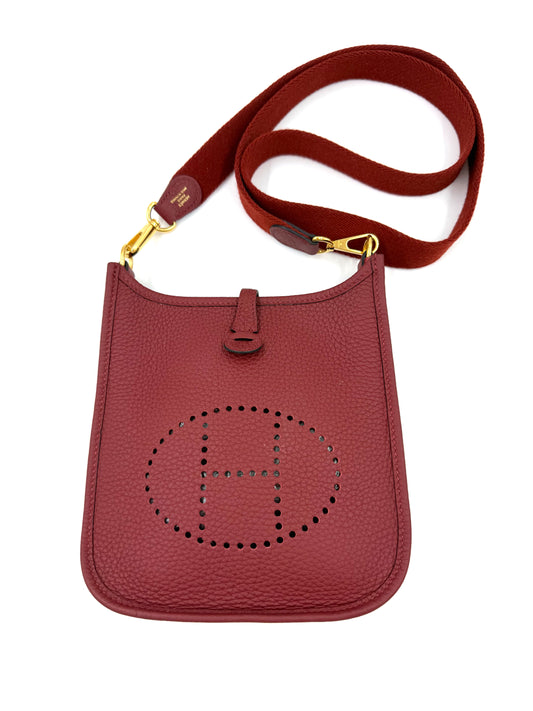 HERMÈS Evelyne 16 Clemence Rouge H GHW