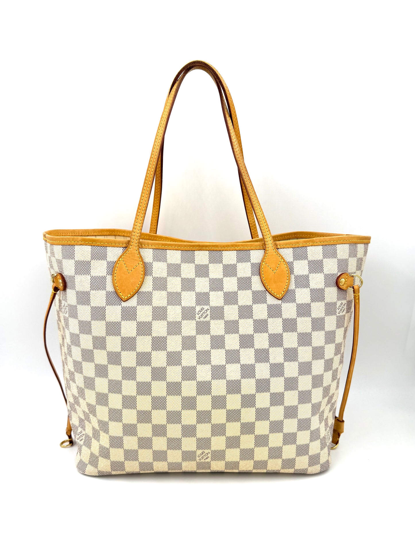 LOUIS VUITTON Neverfull MM Damier Azur