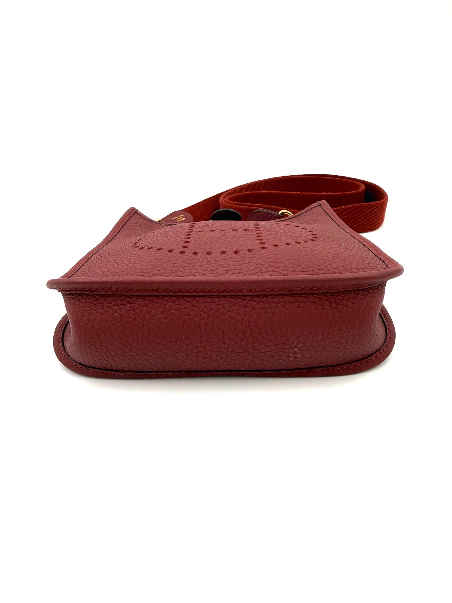 HERMÈS Evelyne 16 Clemence Rouge H GHW