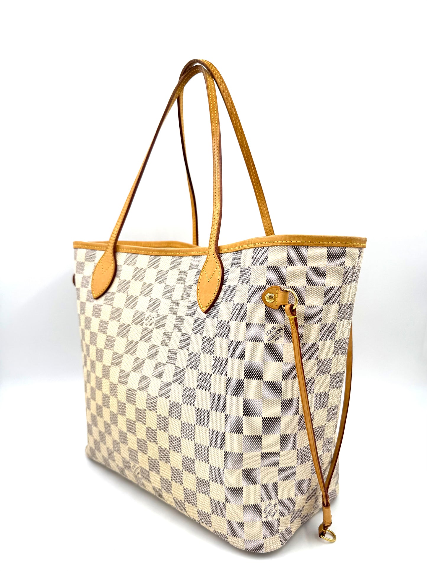 LOUIS VUITTON Neverfull MM Damier Azur