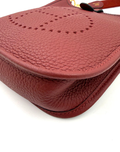 HERMÈS Evelyne 16 Clemence Rouge H GHW