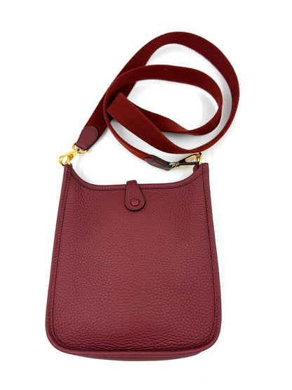 HERMÈS Evelyne 16 Clemence Rouge H GHW