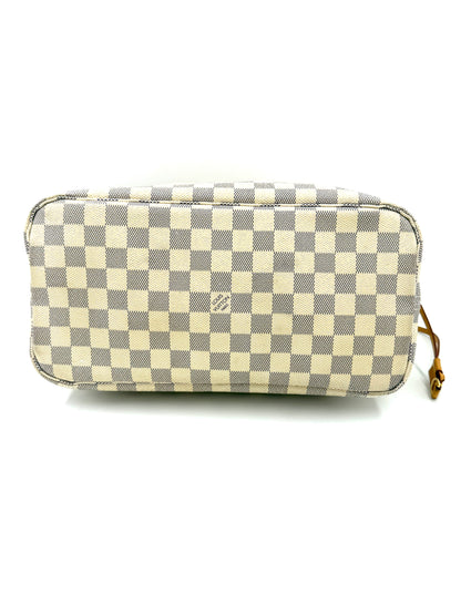 LOUIS VUITTON Neverfull MM Damier Azur