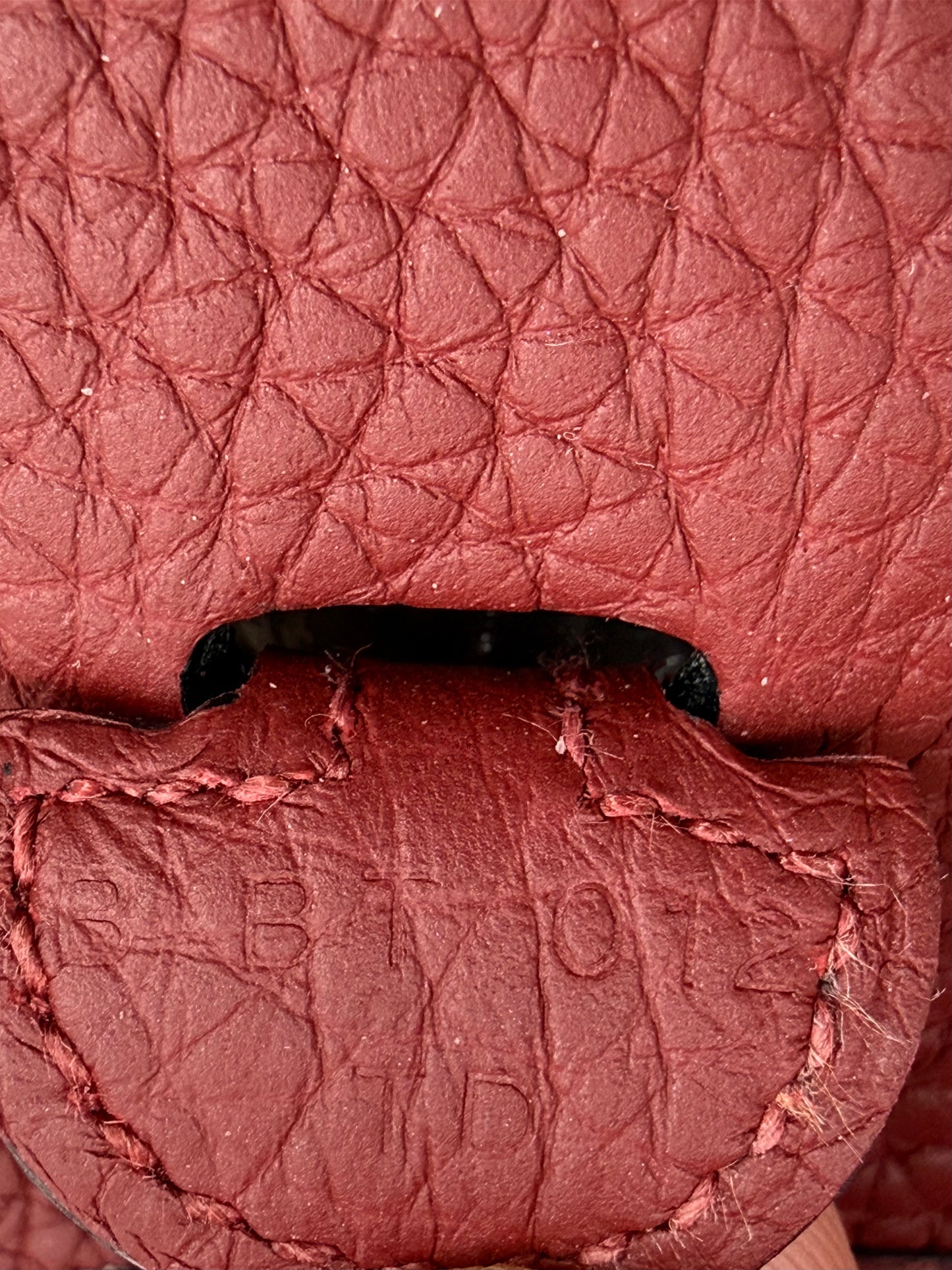 HERMÈS Evelyne 16 Clemence Rouge H GHW