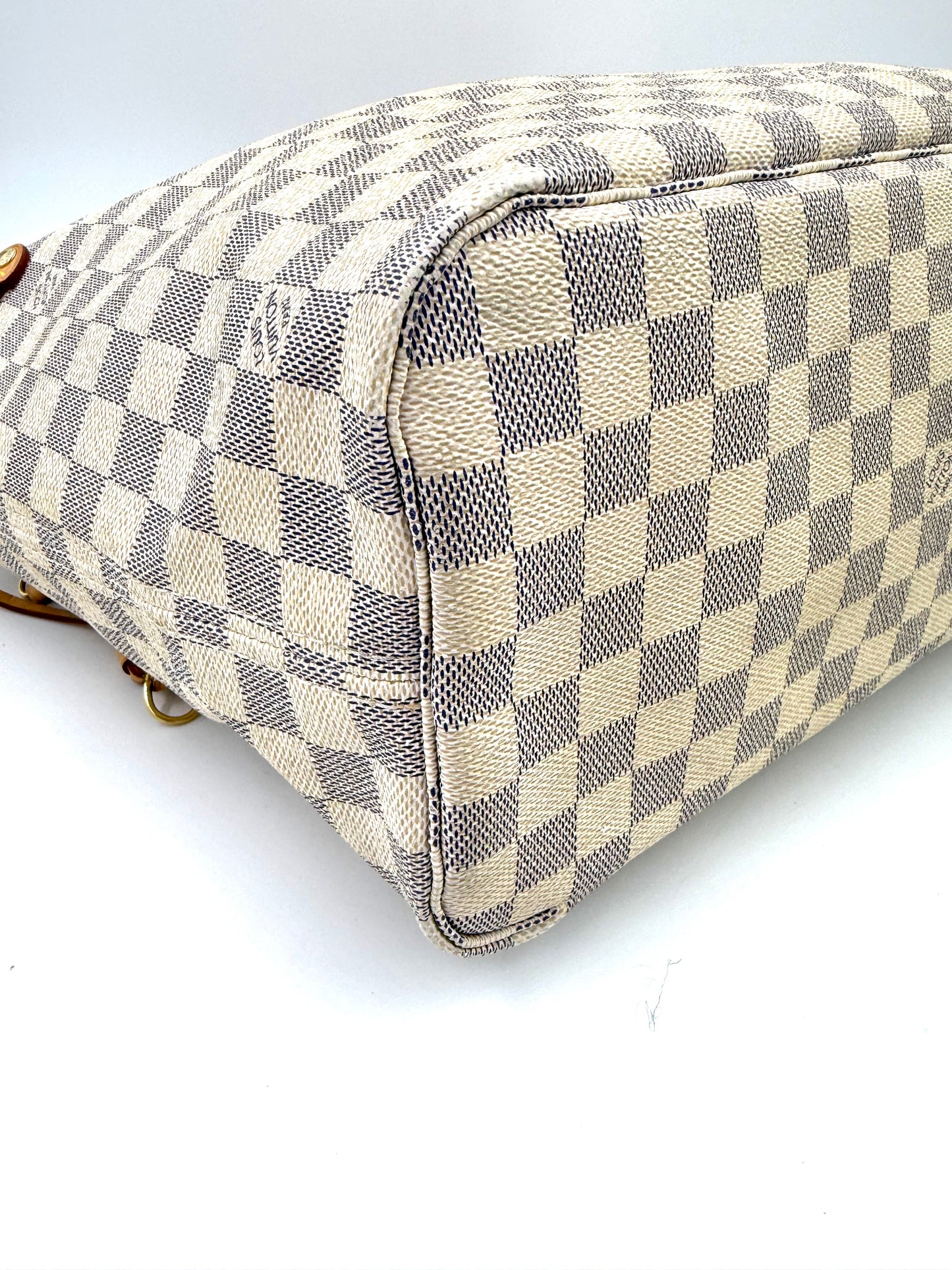 LOUIS VUITTON Neverfull MM Damier Azur