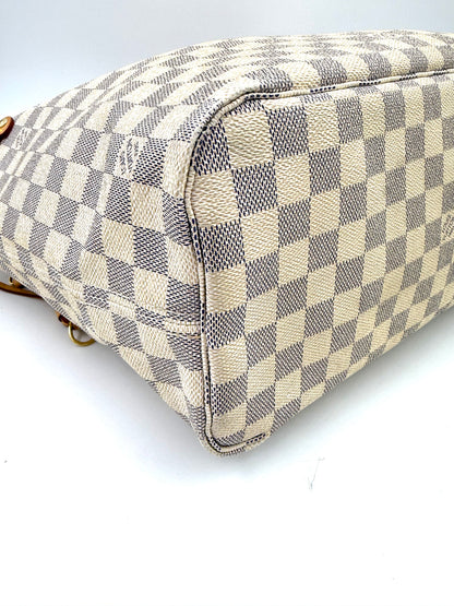 LOUIS VUITTON Neverfull MM Damier Azur