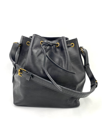 LOUIS VUITTON Vintage Noe Petit Epi noir