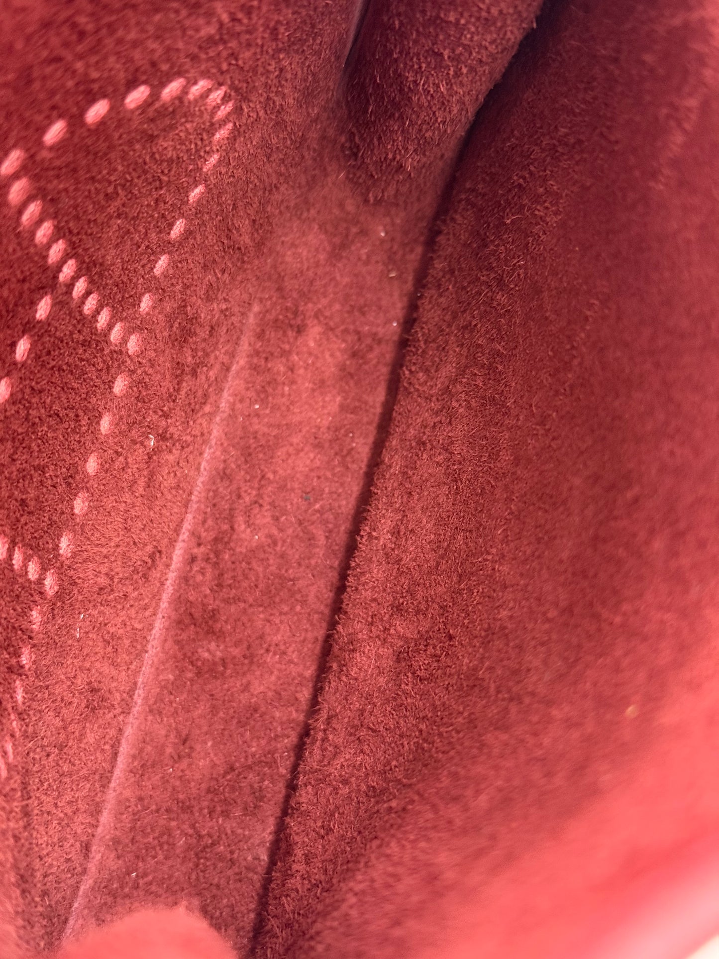 HERMÈS Evelyne 16 Clemence Rouge H GHW