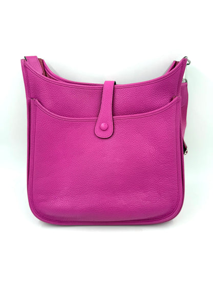 HERMÈS Evelyne 33 pink PHW