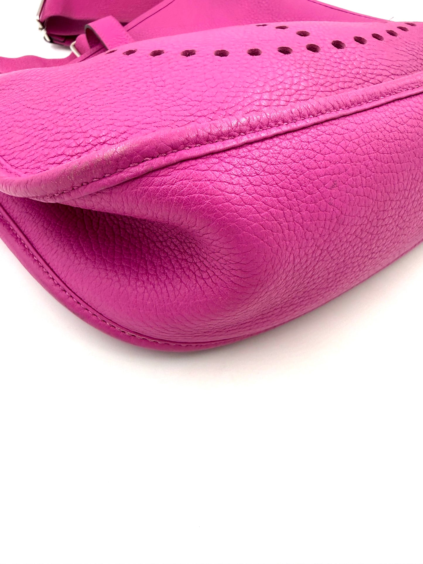 HERMÈS Evelyne 33 pink PHW
