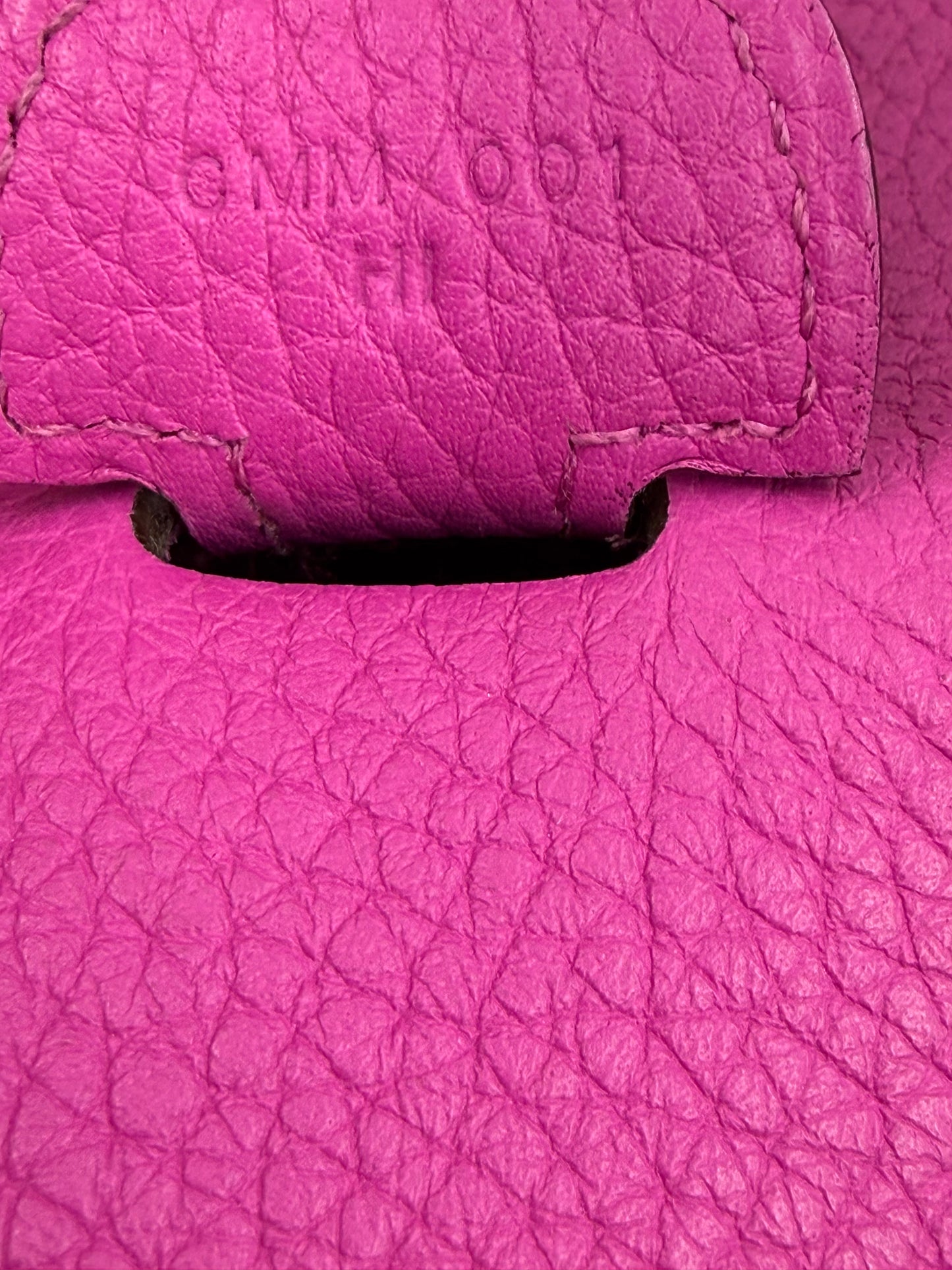 HERMÈS Evelyne 33 pink PHW