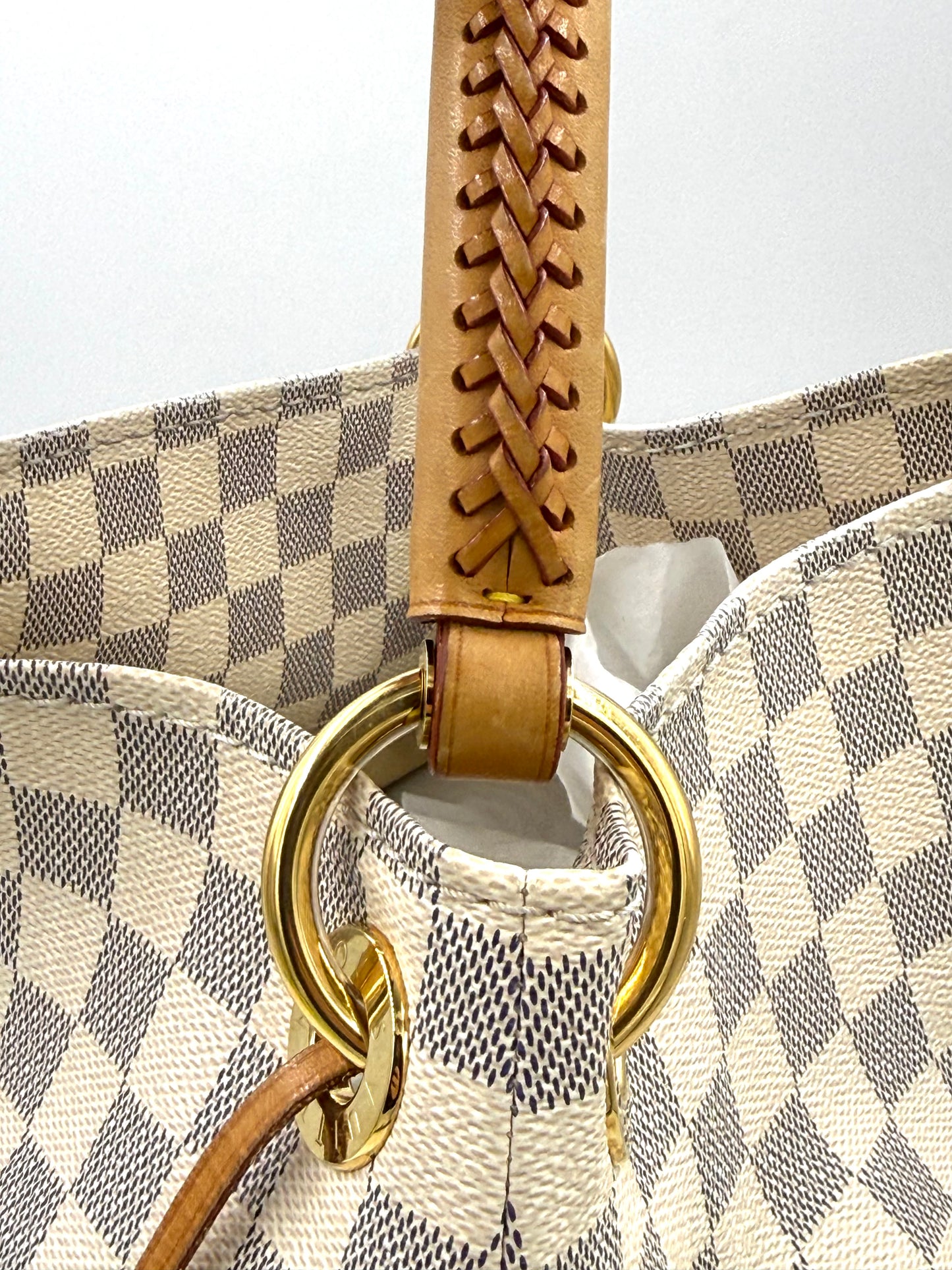 LOUIS VUITTON Artsy MM Damier Azur