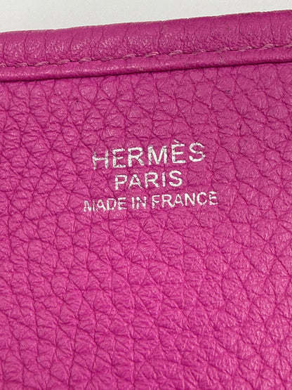 HERMÈS Evelyne 33 pink PHW