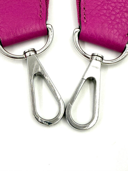 HERMÈS Evelyne 33 pink PHW