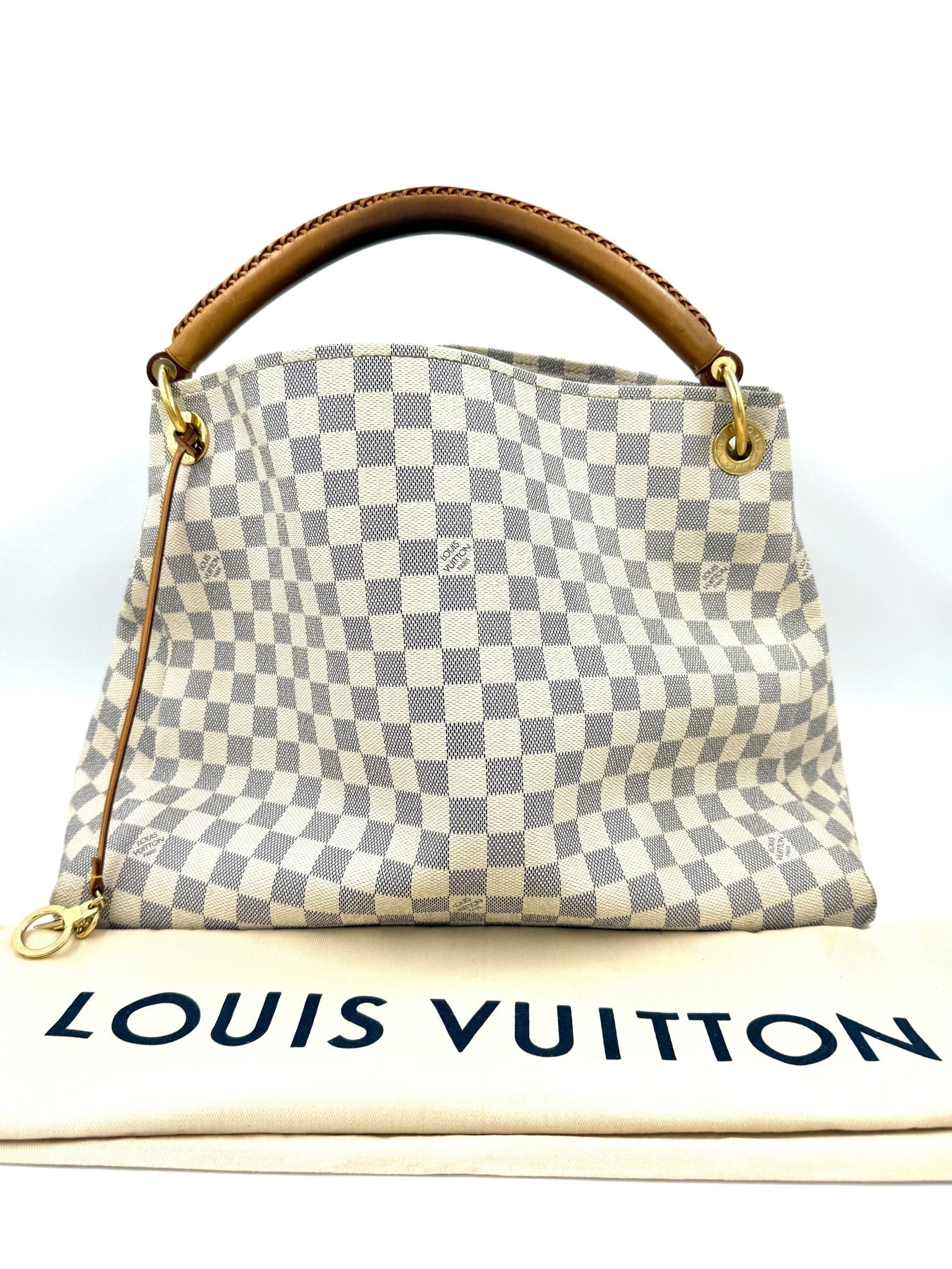 LOUIS VUITTON Artsy MM Damier Azur Second Hand - Clutch & Macarons - CA5101 - Clutch & Macarons - 