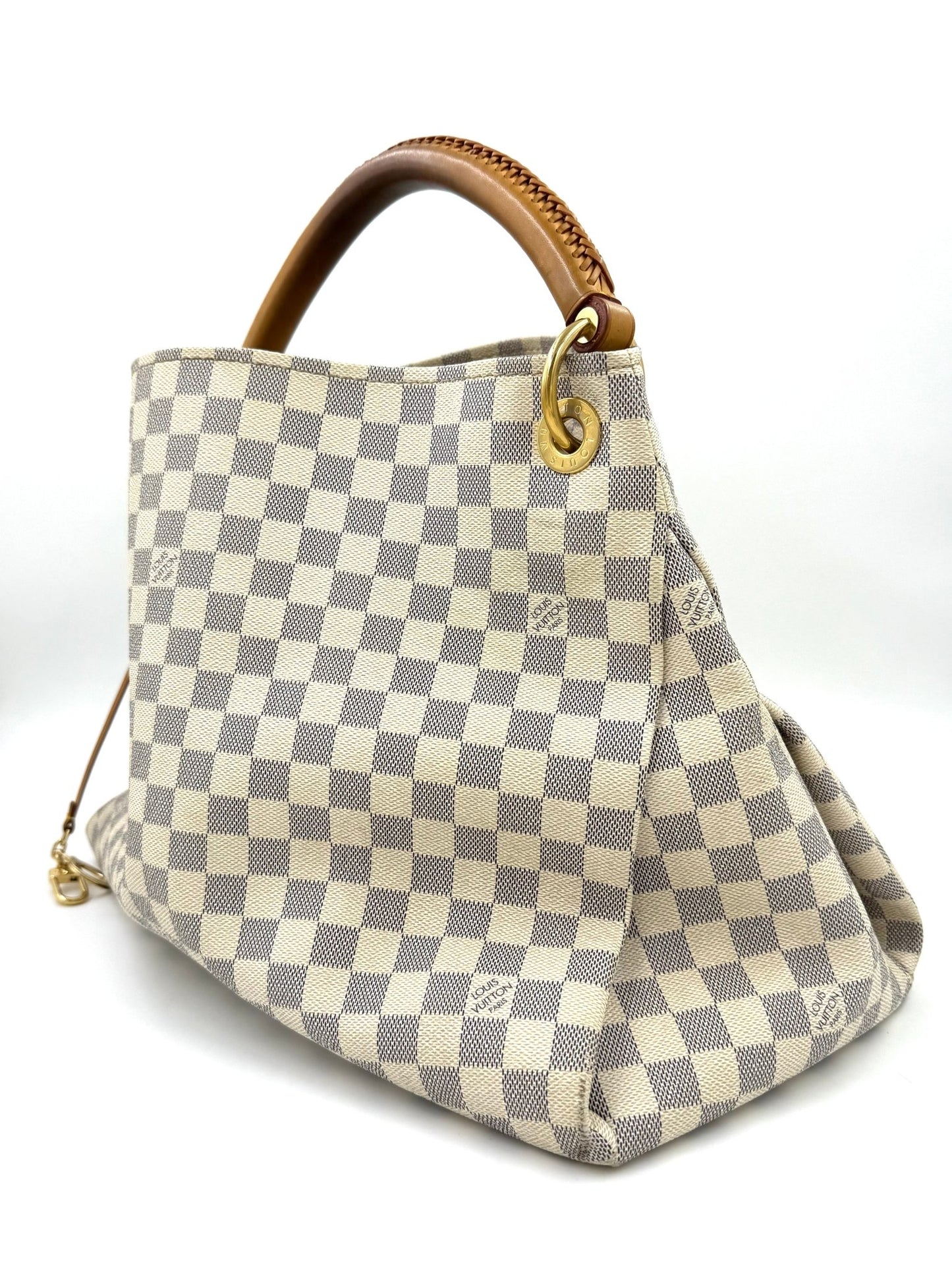 LOUIS VUITTON Artsy MM Damier Azur Second Hand - Clutch & Macarons - CA5101 - Clutch & Macarons - 