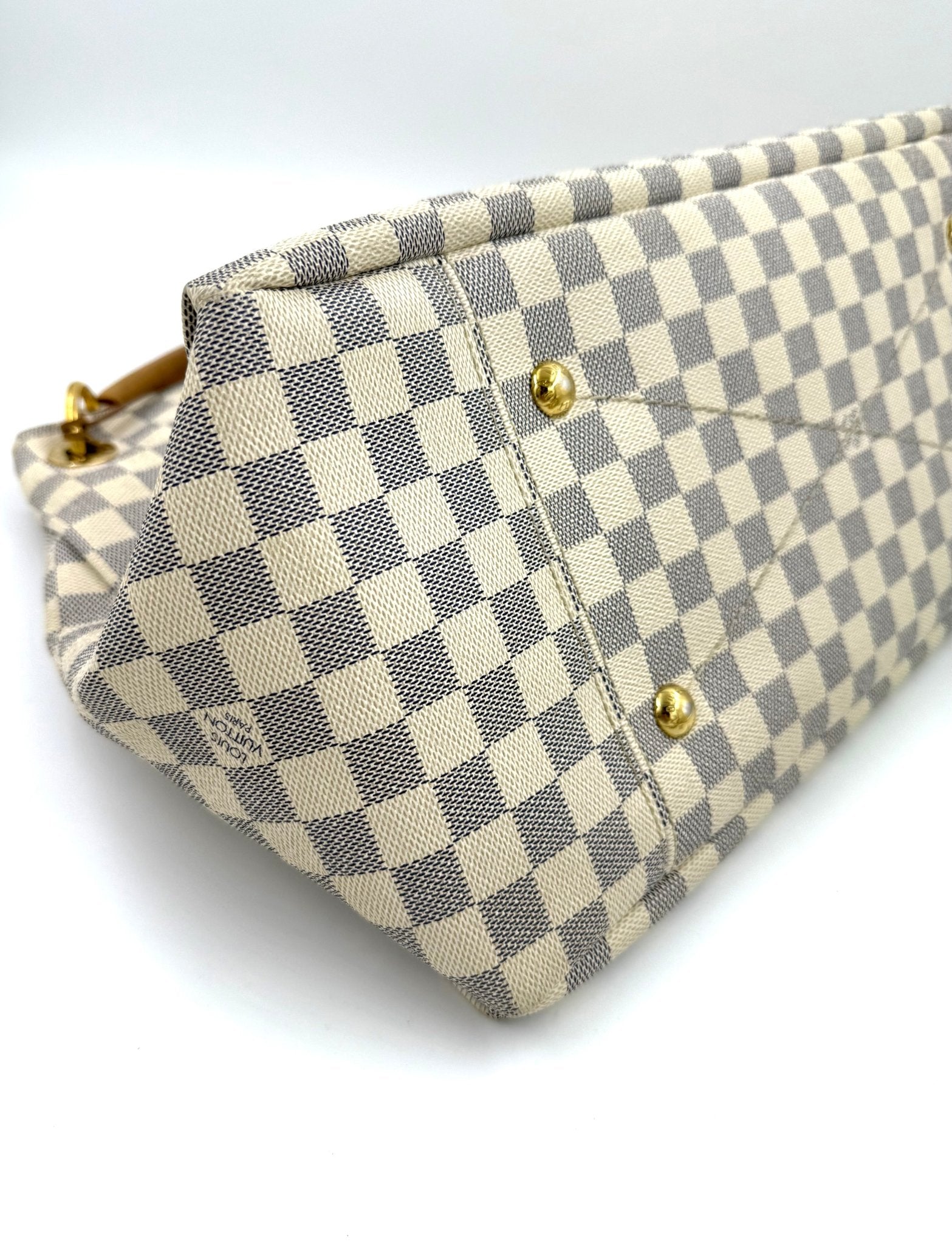 LOUIS VUITTON Artsy MM Damier Azur Second Hand - Clutch & Macarons - CA5101 - Clutch & Macarons - 