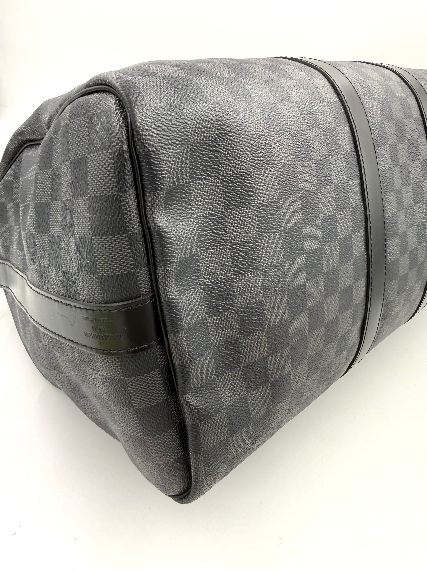 LOUIS VUITTON Keepall 45 Bandouliere Damier Graphite
