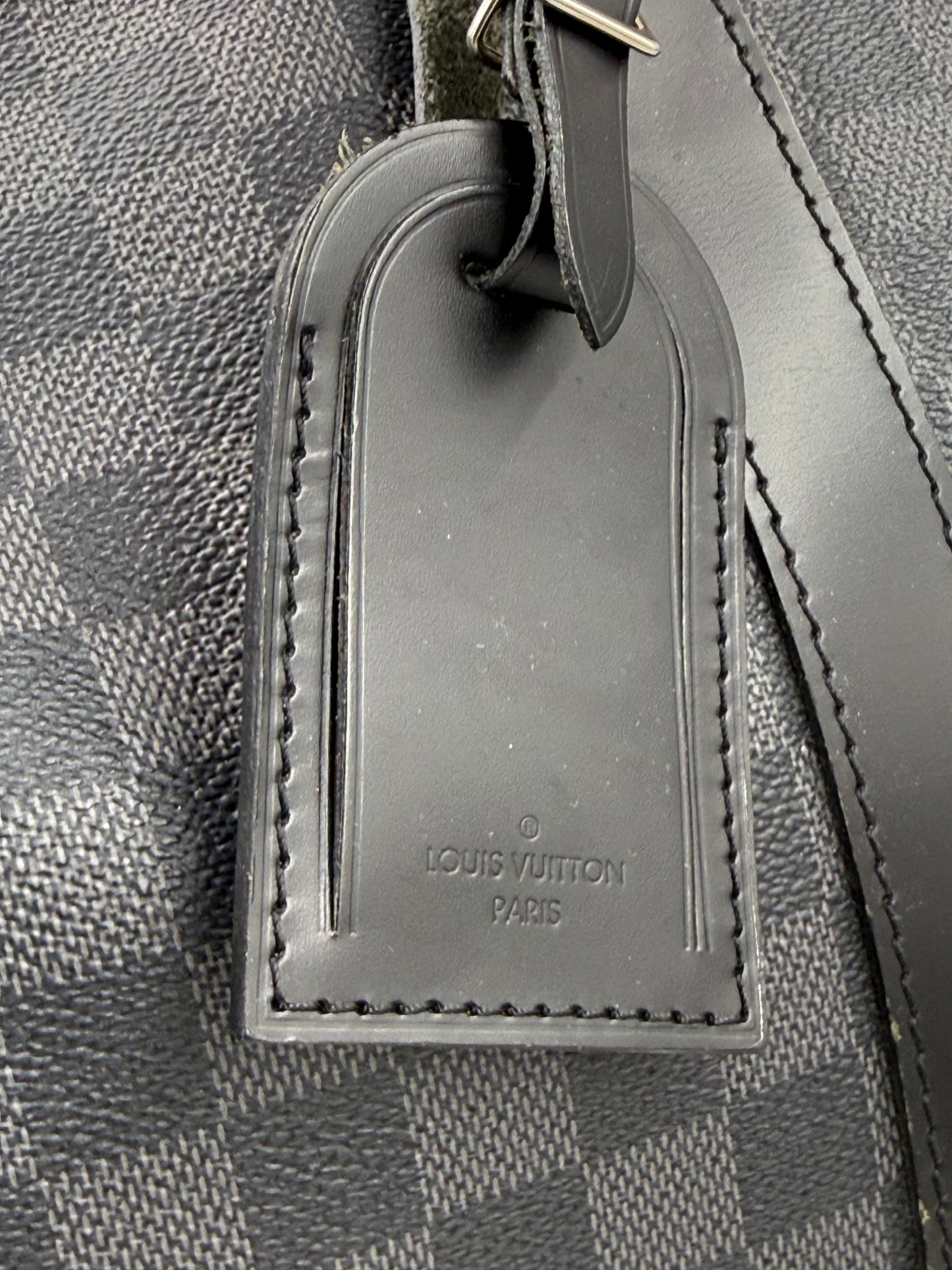 LOUIS VUITTON Keepall 45 Bandouliere Damier Graphite