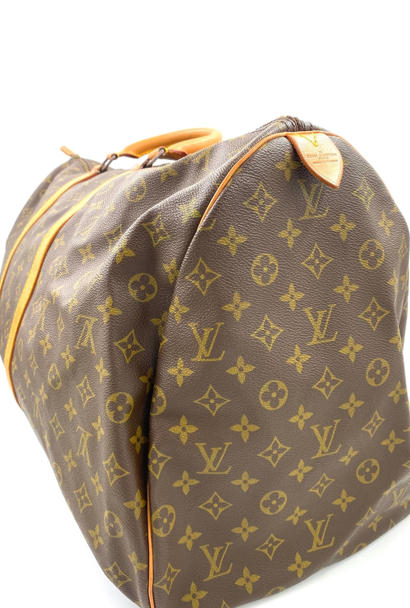 LOUIS VUITTON Keepall 60 Monogram Canvas - Clutch & Macarons - SD (Vintage) - Clutch & Macarons - 