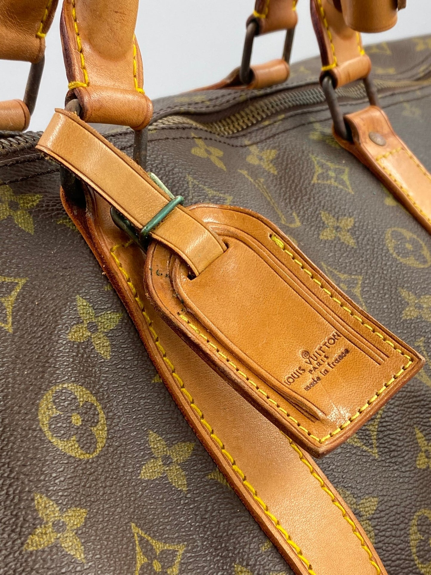 LOUIS VUITTON Keepall 60 Monogram Canvas - Clutch & Macarons - SD (Vintage) - Clutch & Macarons - 