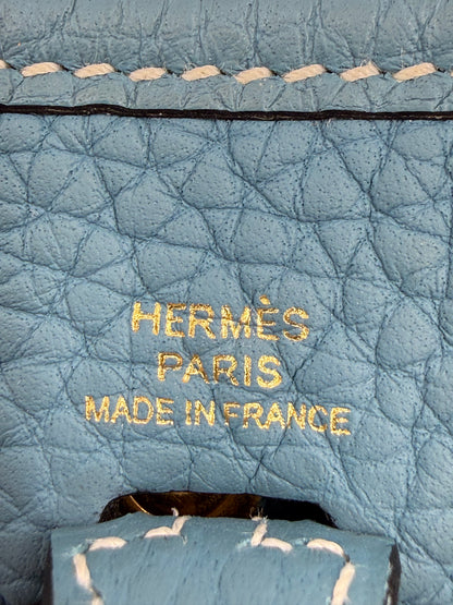 HERMÈS Evelyne 16 New Blue Jean GHW