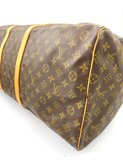 LOUIS VUITTON Keepall 60 Monogram Canvas - Clutch & Macarons - SD (Vintage) - Clutch & Macarons - 