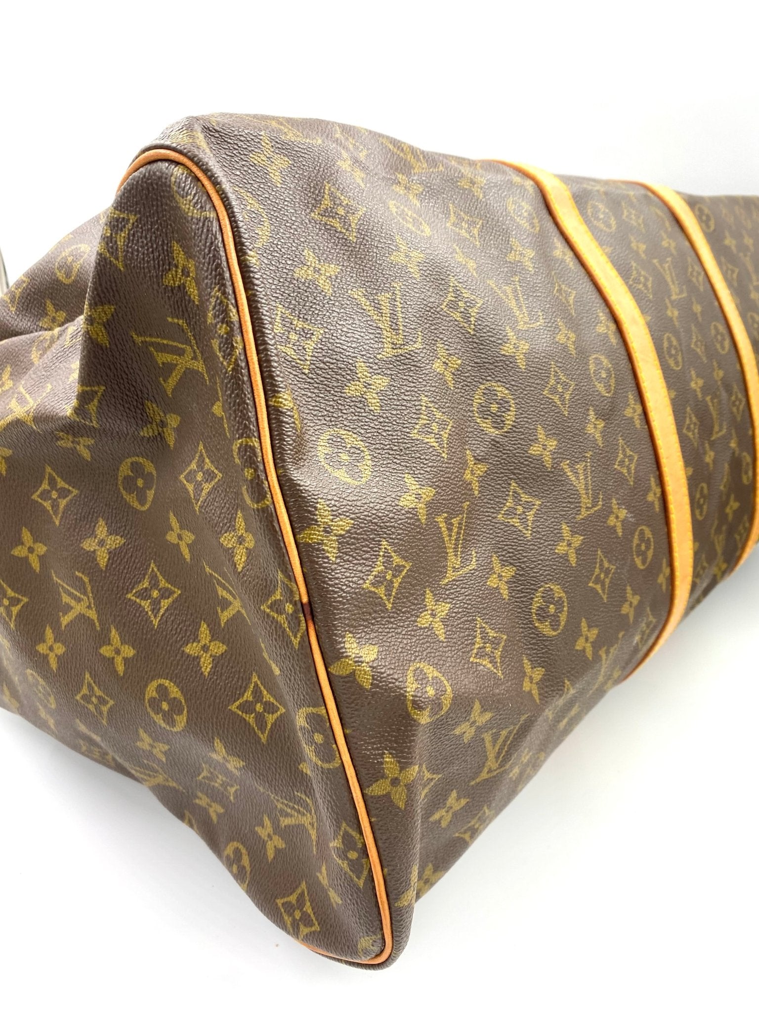 LOUIS VUITTON Keepall 60 Monogram Canvas - Clutch & Macarons - SD (Vintage) - Clutch & Macarons - 