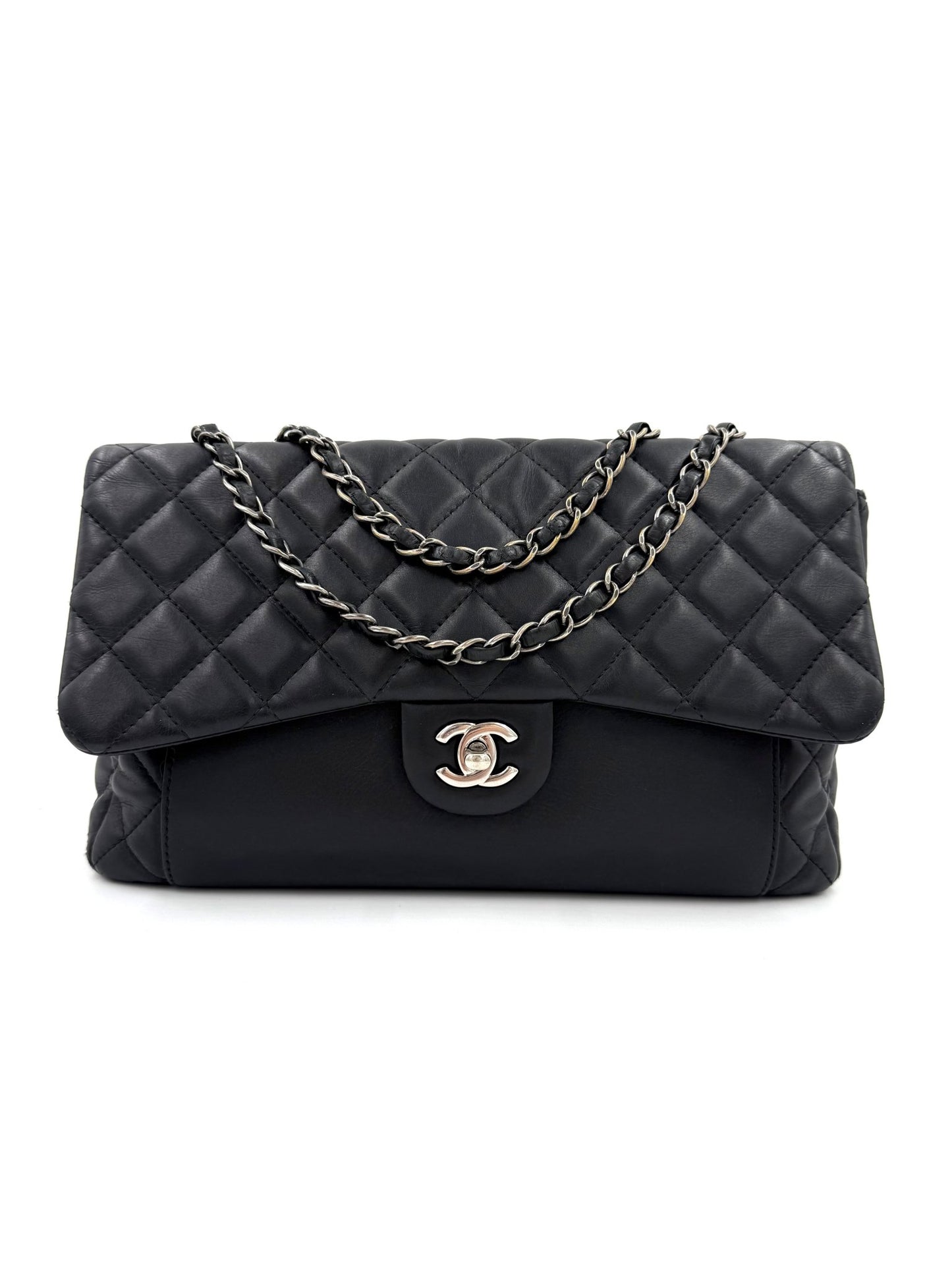 CHANEL Timeless Single Flap Bag schwarz SHW Jumbo - Clutch & Macarons - 21666954 - Clutch & Macarons - 