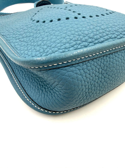 HERMÈS Evelyne 16 New Blue Jean GHW