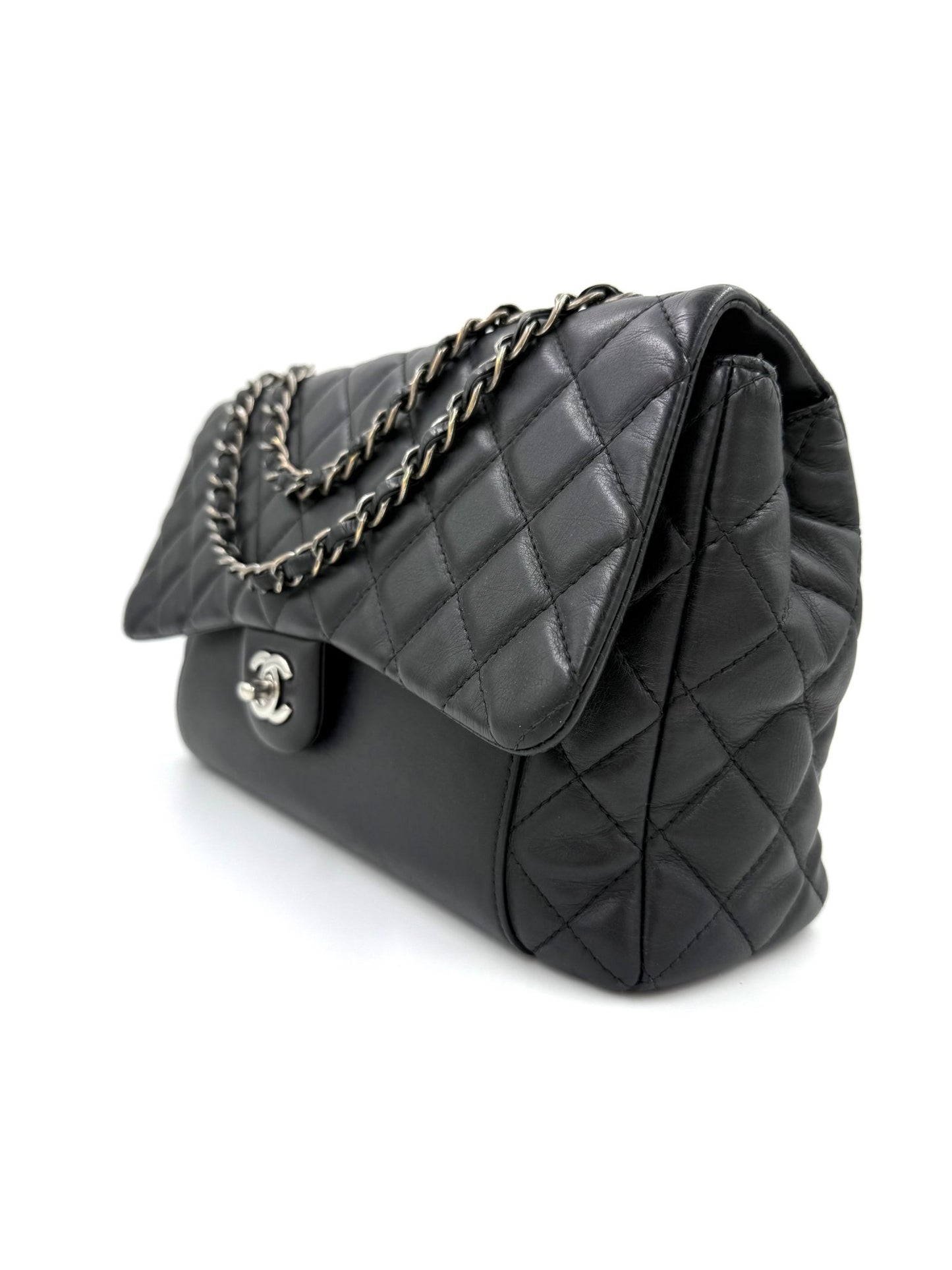 CHANEL Timeless Single Flap Bag schwarz SHW Jumbo - Clutch & Macarons - 21666954 - Clutch & Macarons - 