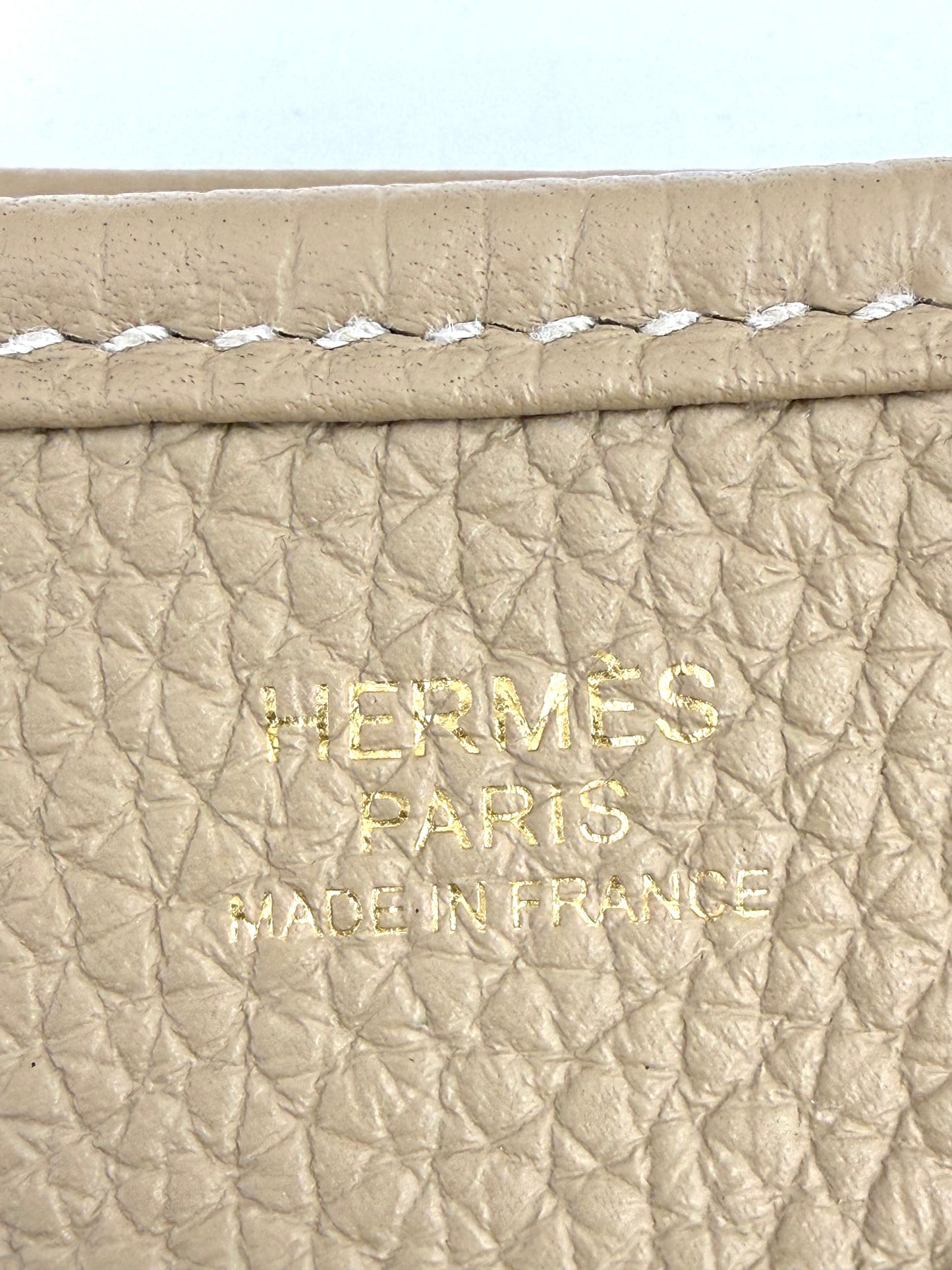 HERMÈS Evelyne 29 Clemence Trench GHW