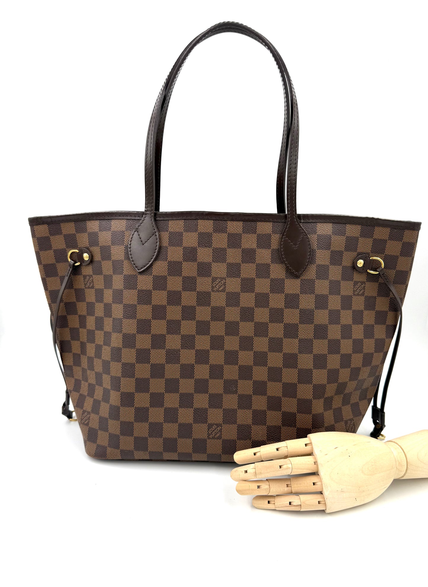 LOUIS VUITTON Neverfull MM Damier Ebene