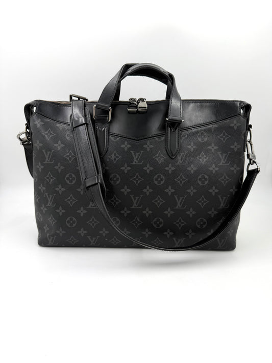 LOUIS VUITTON Briefcase Explorer Monogram Eclipse