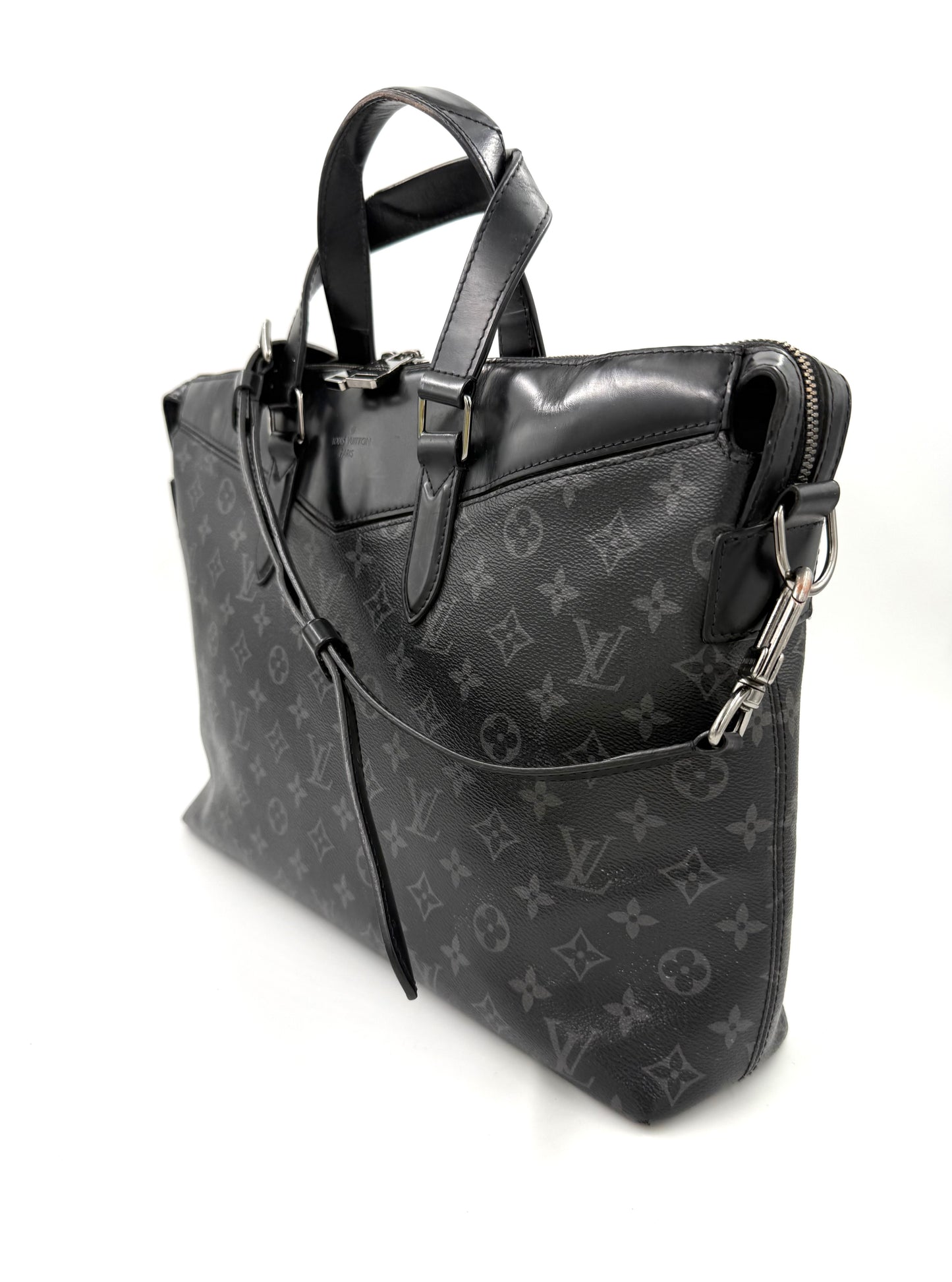 LOUIS VUITTON Briefcase Explorer Monogram Eclipse