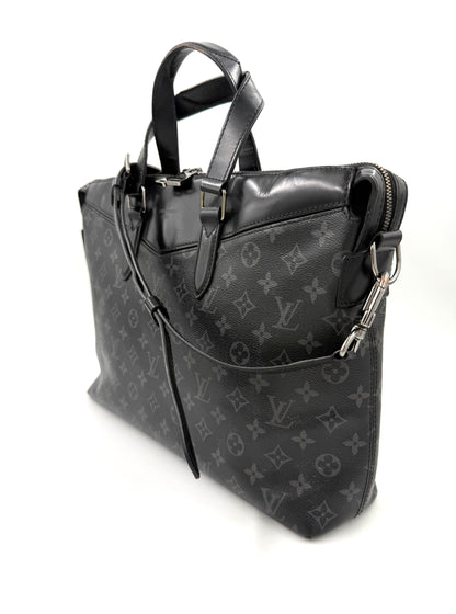 LOUIS VUITTON Briefcase Explorer Monogram Eclipse