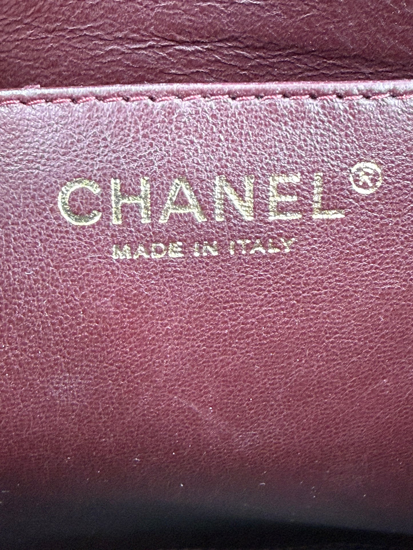 CHANEL Timeless Single Flap Maxi schwarz Lammleder GHW