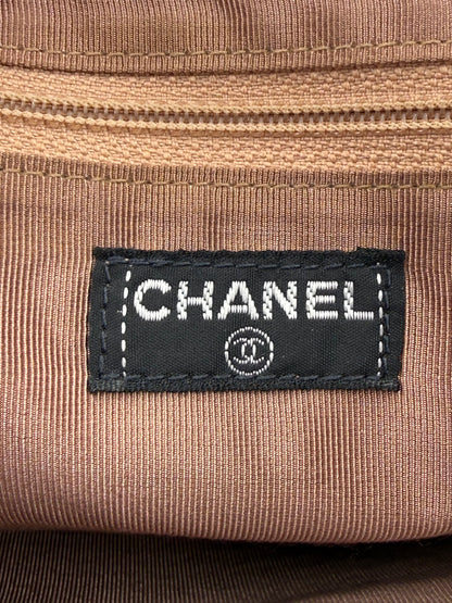 CHANEL 2.55 Suede beige Vintage Clutch