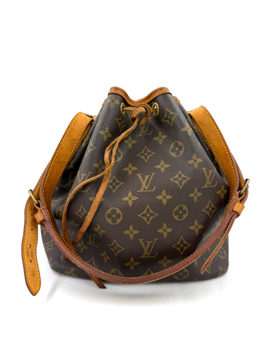 LOUIS VUITTON Noe petit Monogram Canvas