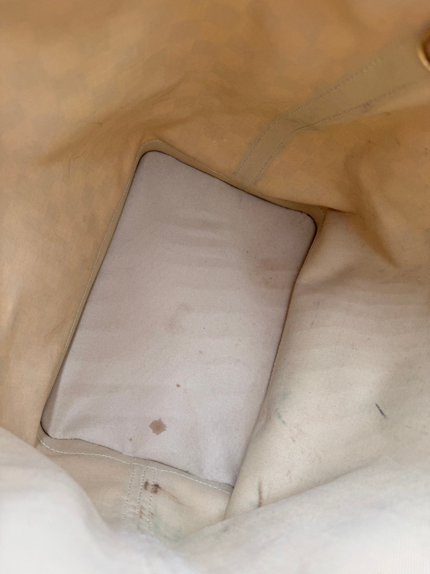 LOUIS VUITTON Noe grande Damier Azur