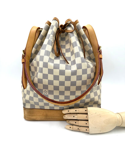 LOUIS VUITTON Noe grande Damier Azur