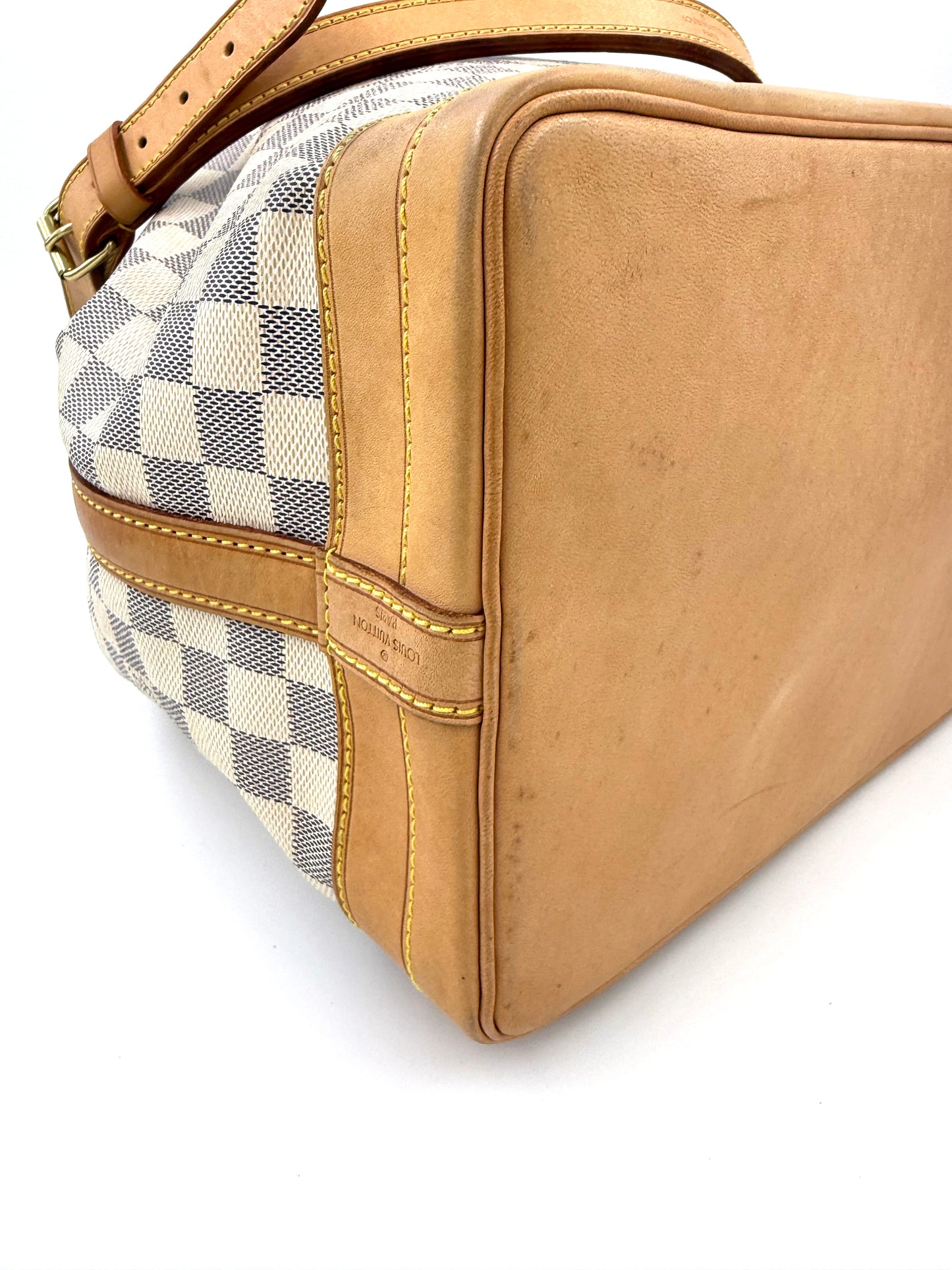 LOUIS VUITTON Noe grande Damier Azur