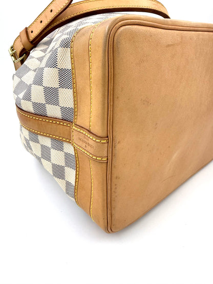 LOUIS VUITTON Noe grande Damier Azur