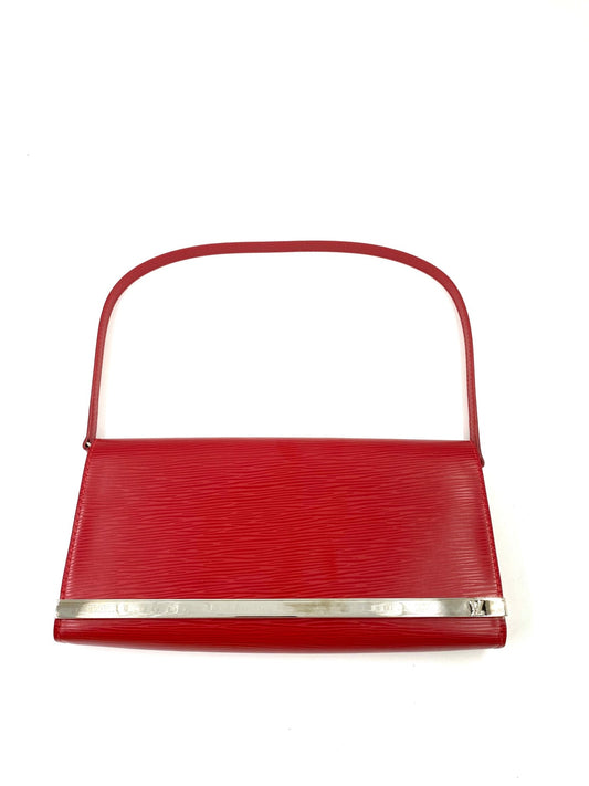 LOUIS VUITTON Pochette Sevigne Epi rouge - Clutch & Macarons - SN5111 - Clutch & Macarons - 