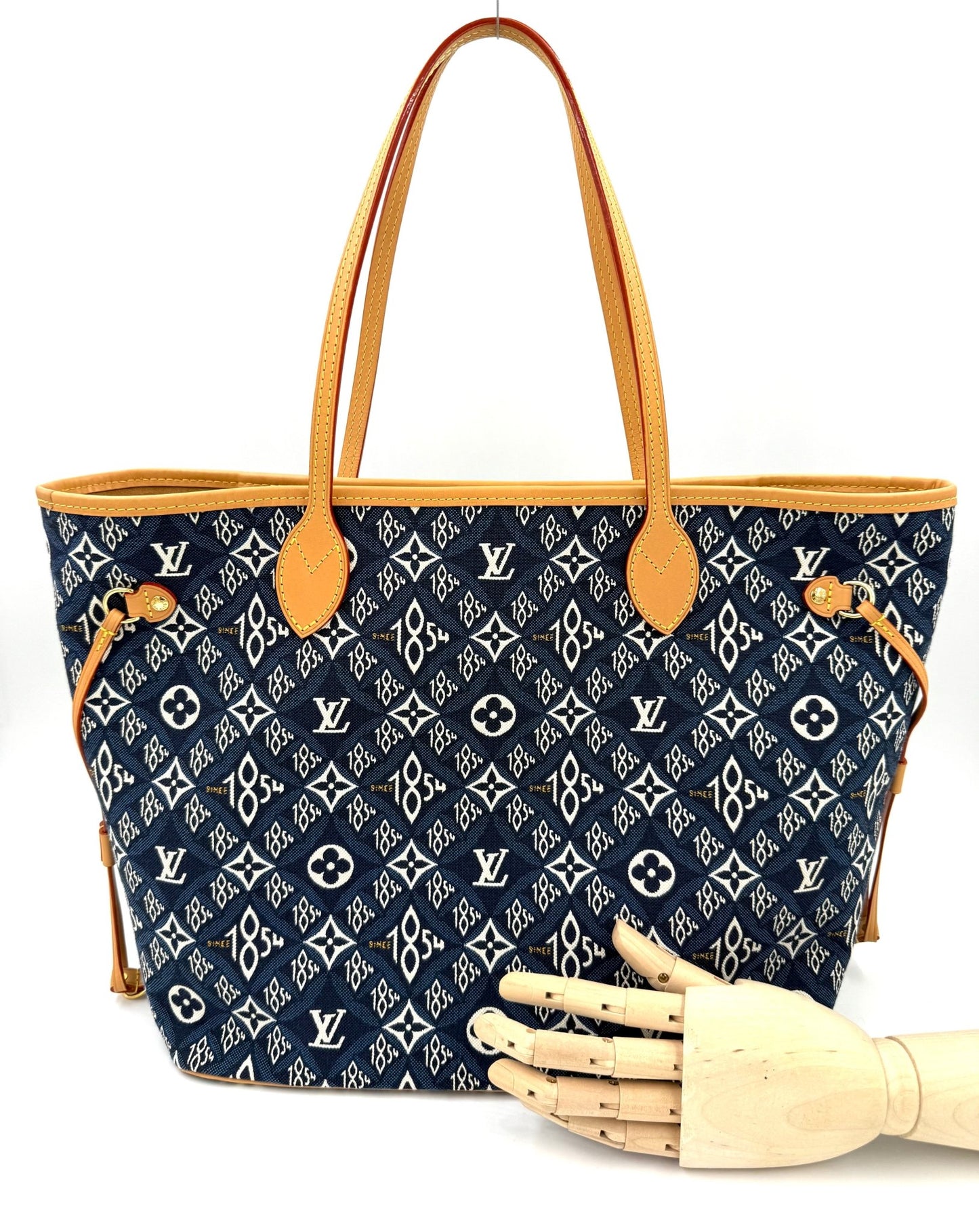 LOUIS VUITTON Neverfull MM 1854 - Clutch & Macarons - GI4270 & Chip - Clutch & Macarons - 