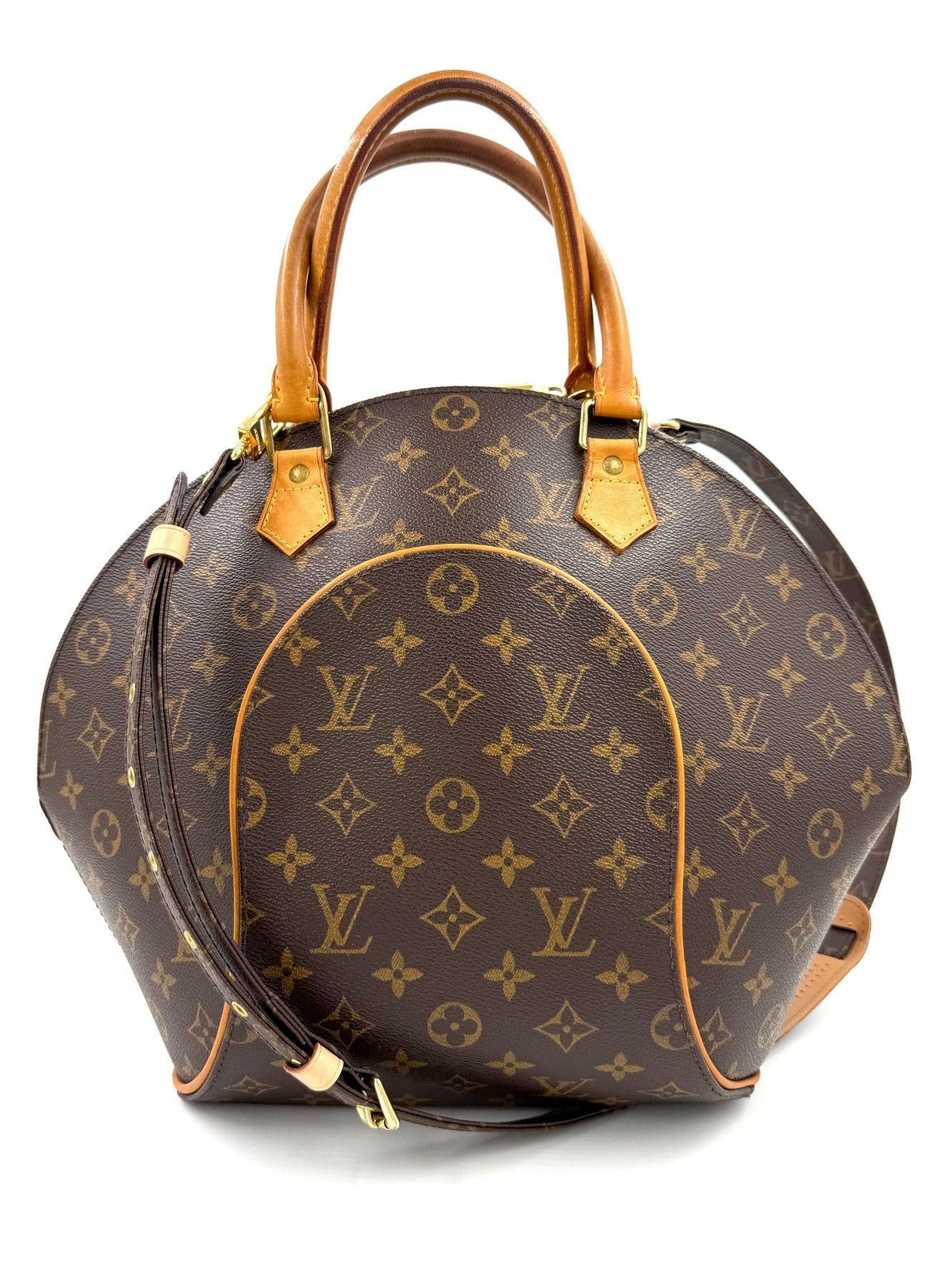 LOUIS VUITTON Ellipse MM Monogram Canvas Vintage mit Schulterriemen - Clutch & Macarons - TH1099 - Clutch & Macarons - 