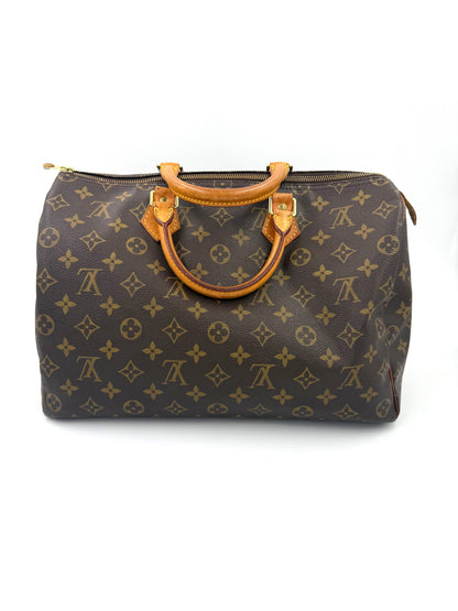 LOUIS VUITTON Speedy 35 Monogram Canvas Vintage