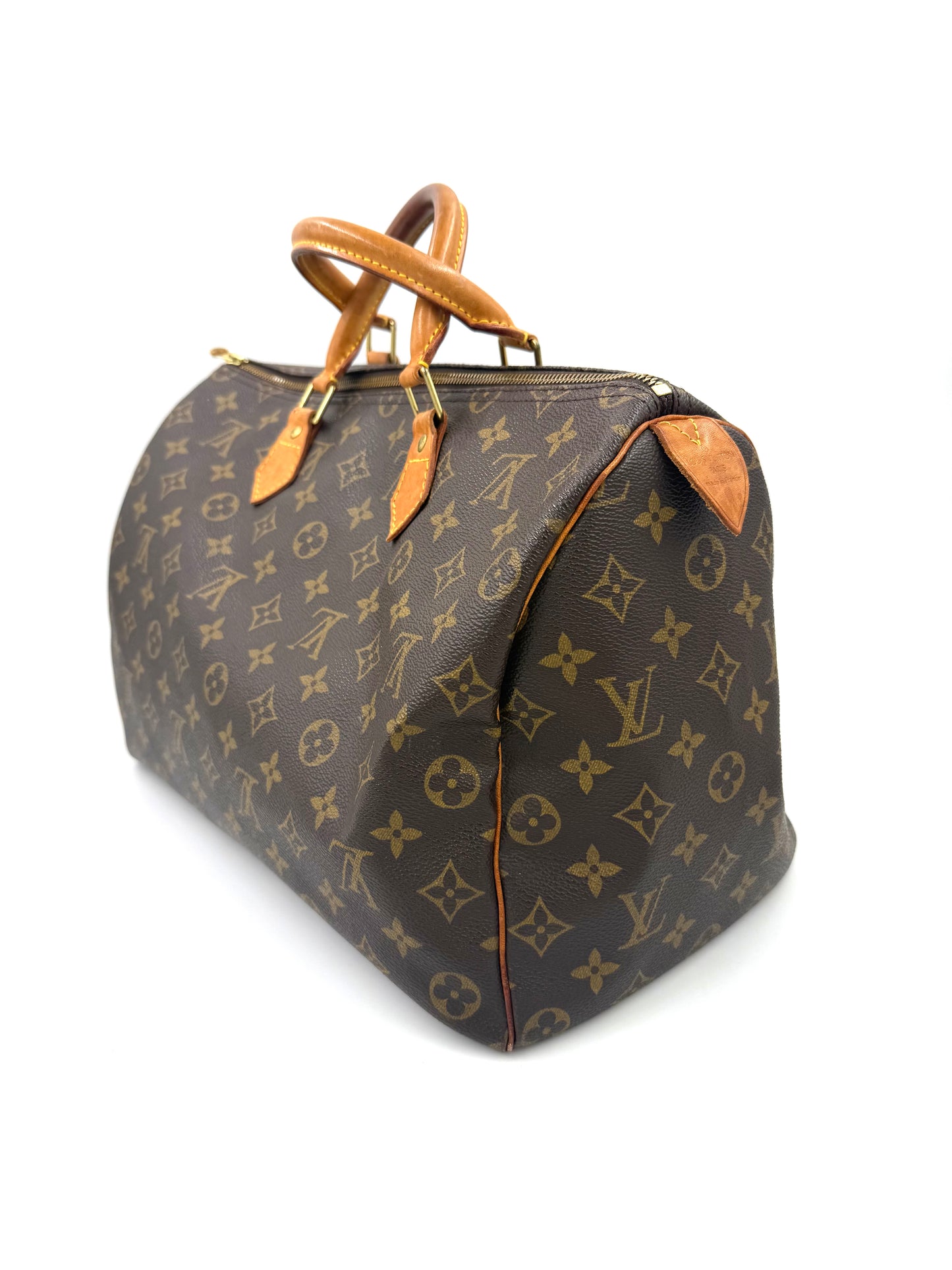 LOUIS VUITTON Speedy 35 Monogram Canvas Vintage